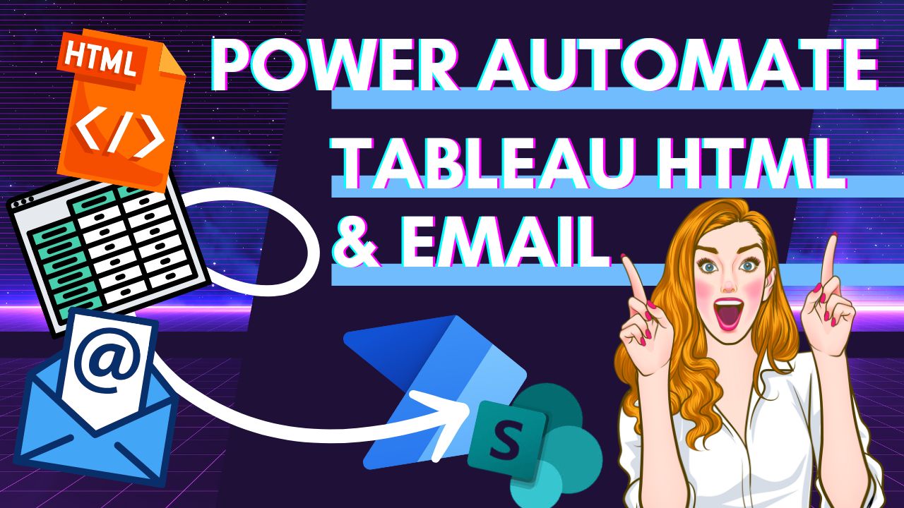 Power automate tableau email